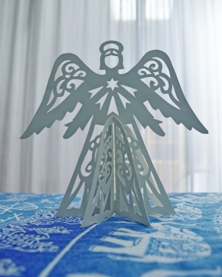ANGEL 3D CARTULINA TRIPLEX