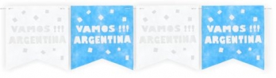 Banderin Vamos Argentina