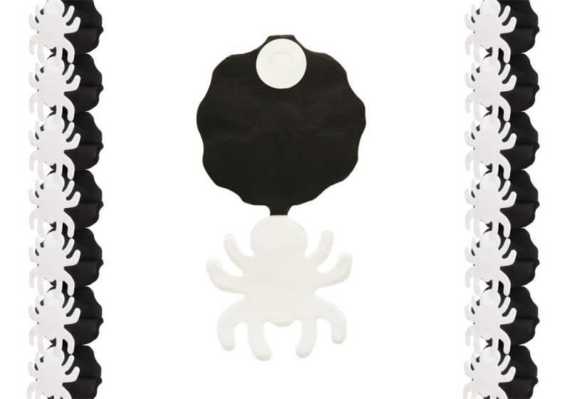 GUIRNALDA VERTICAL DE ARAÑAS