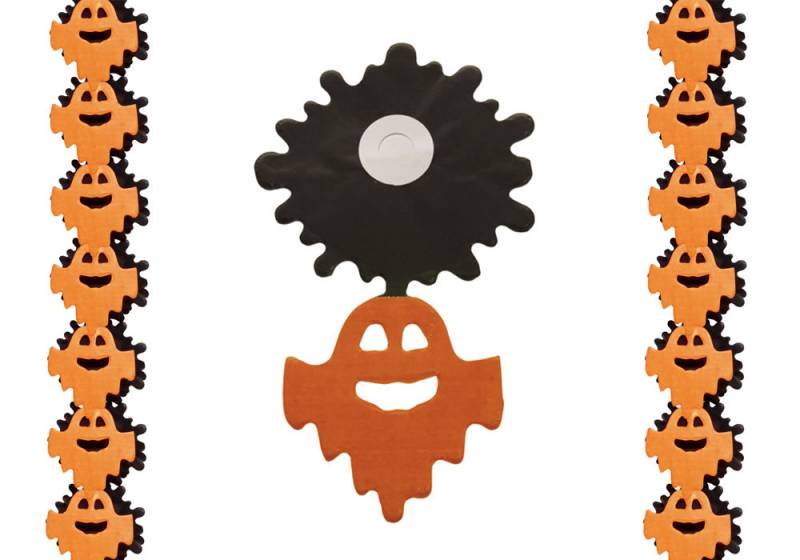 GUIRNALDA VERTICAL FANTASMITAS